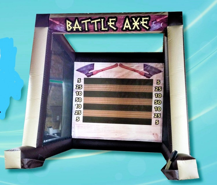 Battle Axe Throwing Inflatable