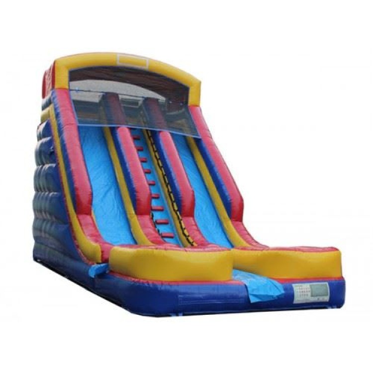22 ft  dual lane slide wet or dry